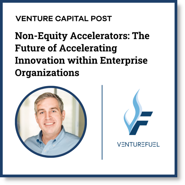  Non-Equity Accelerators The Future of Accelerating Innovation within Enterprise Organizations