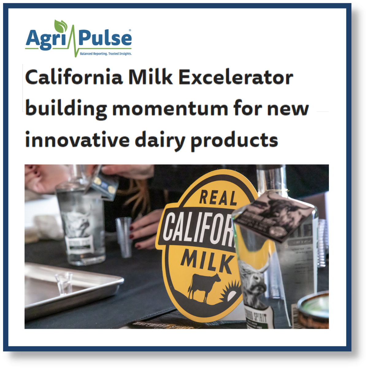 California Milk Excelerator building momentum for new innovative dairy products